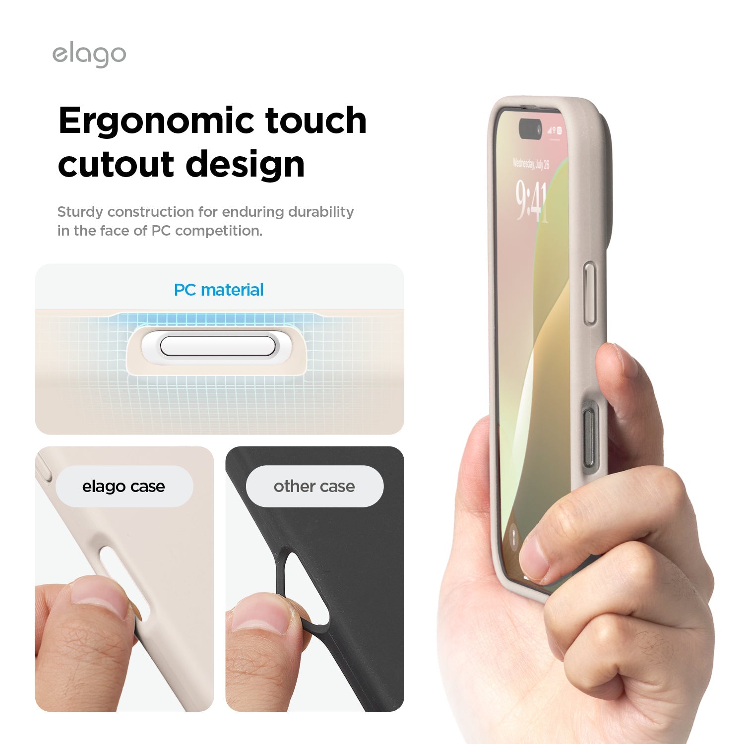 elago MagSafe Silicone Case for iPhone 16 Pro