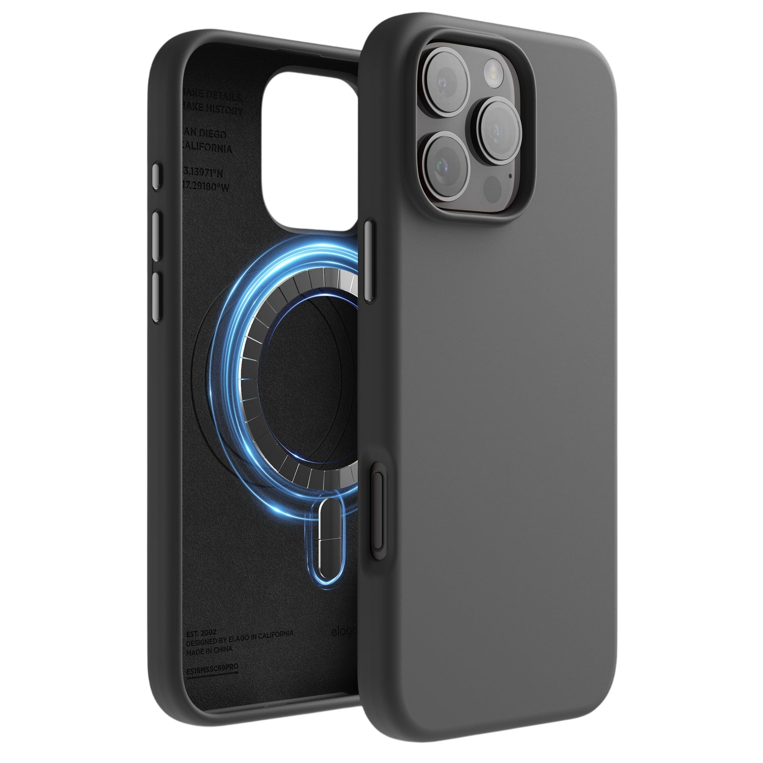 جراب Elago MagSafe من السيليكون لهاتف iPhone 16 Pro Max