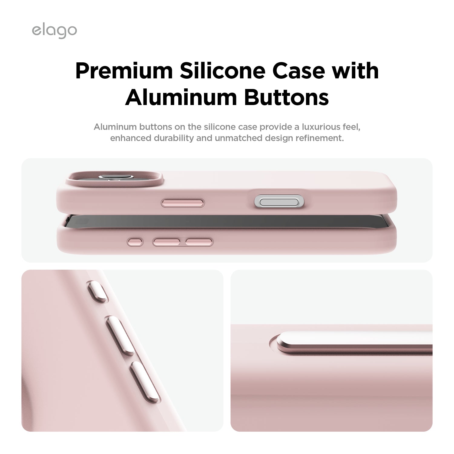 elago MagSafe Silicone Case for iPhone 16 Pro Max