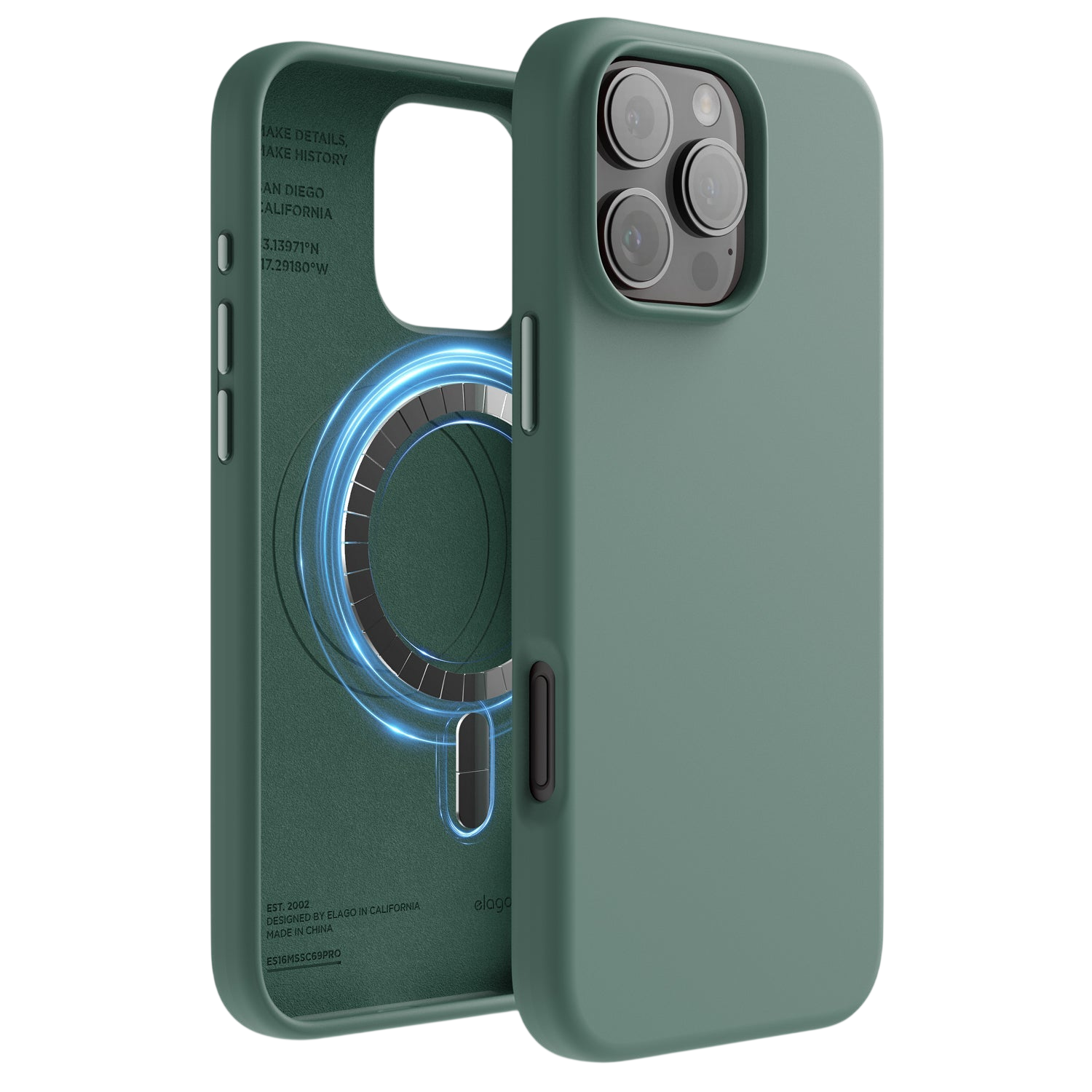 جراب Elago MagSafe من السيليكون لهاتف iPhone 16 Pro Max