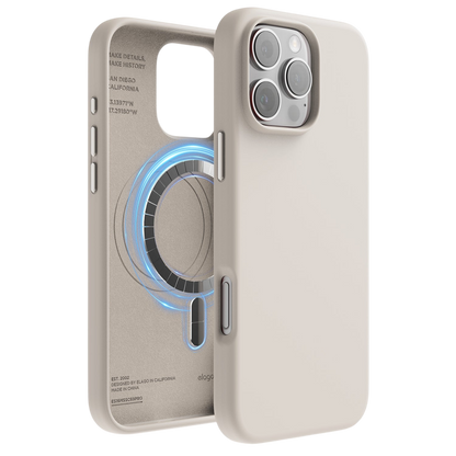 جراب Elago MagSafe من السيليكون لهاتف iPhone 16 Pro Max