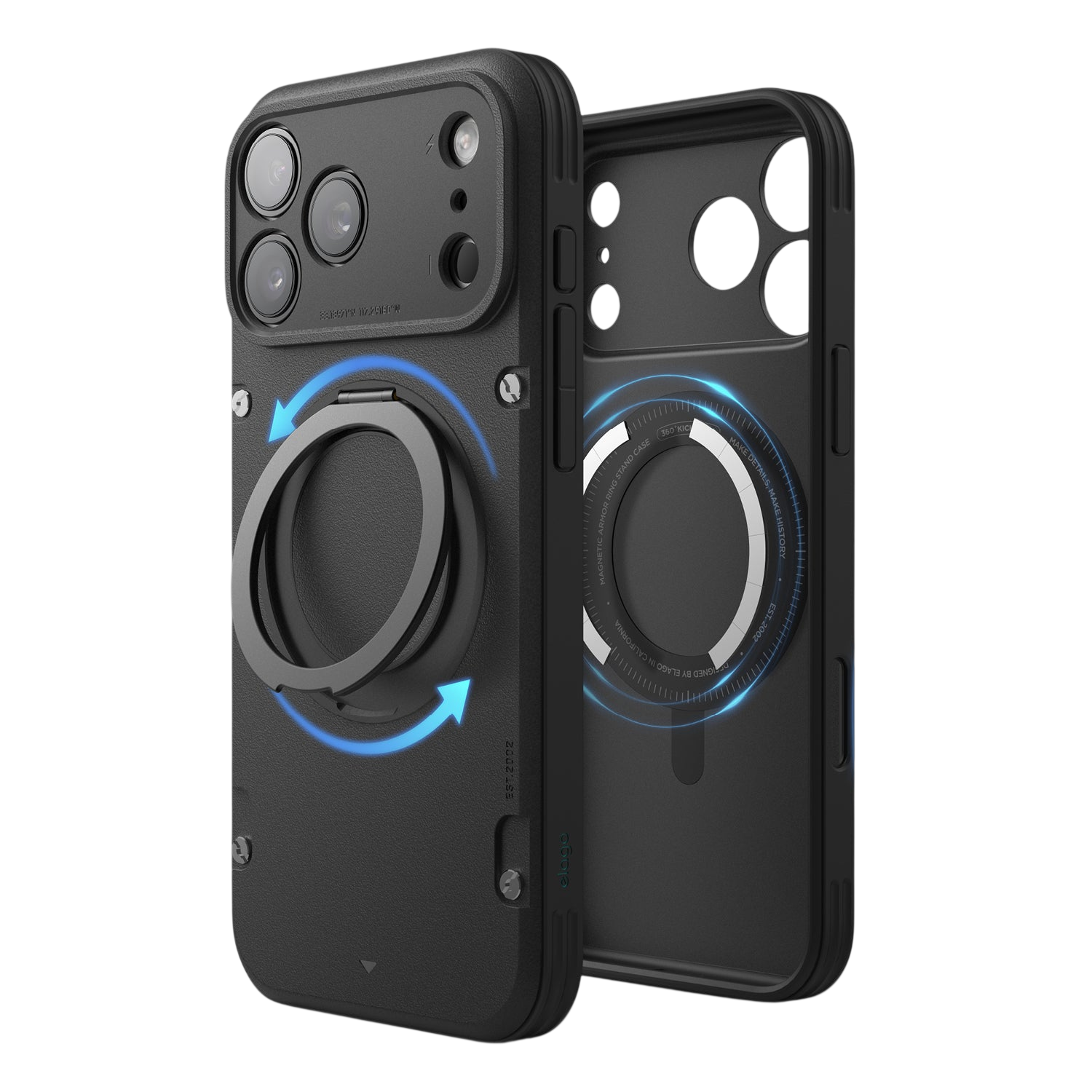 Elago MagArmor Ring Stand Case for iPhone 17 Pro Max / iPhone 18 Pro Max