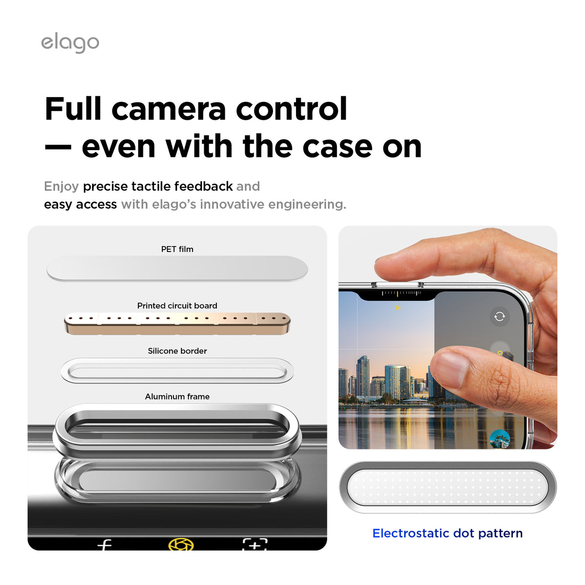 Elago MagHybrid Clear Case for iPhone 17 Pro Max / iPhone 18 Pro Max