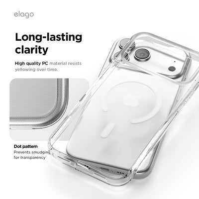 Elago MagHybrid Clear Case for iPhone 17 Pro Max / iPhone 18 Pro Max