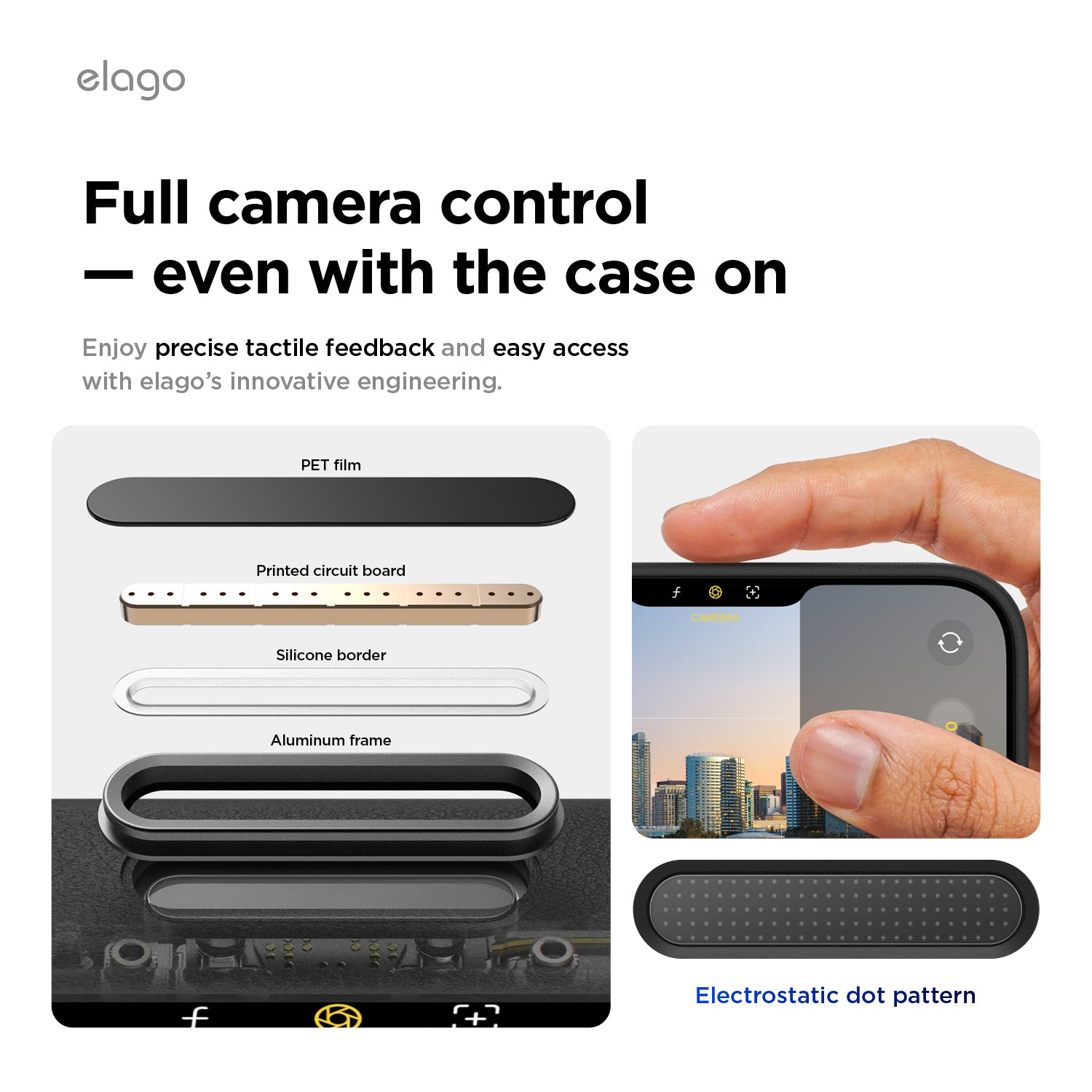 Elago MagLeather Case for iPhone 17 Pro Max / iPhone 18 Pro Max - Black 