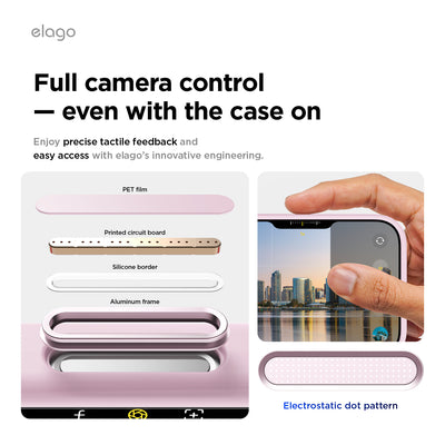 Elago Mag Silicone Case for iPhone 17 Pro Max / iPhone 18 Pro Max - Light Lilac 
