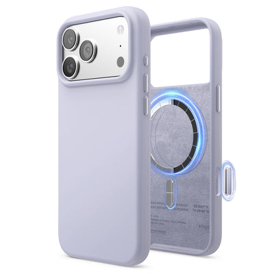Elago Mag Silicone Case for iPhone 17 Pro Max / iPhone 18 Pro Max - Purple 