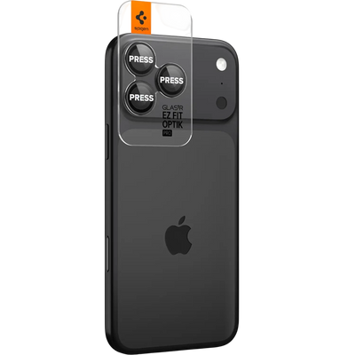 حافظة سبجن ماج سيف الشفافة مع واقي الشاشة وواقي العدسة حزمة شفافة لآيفون 17 برو ماكس