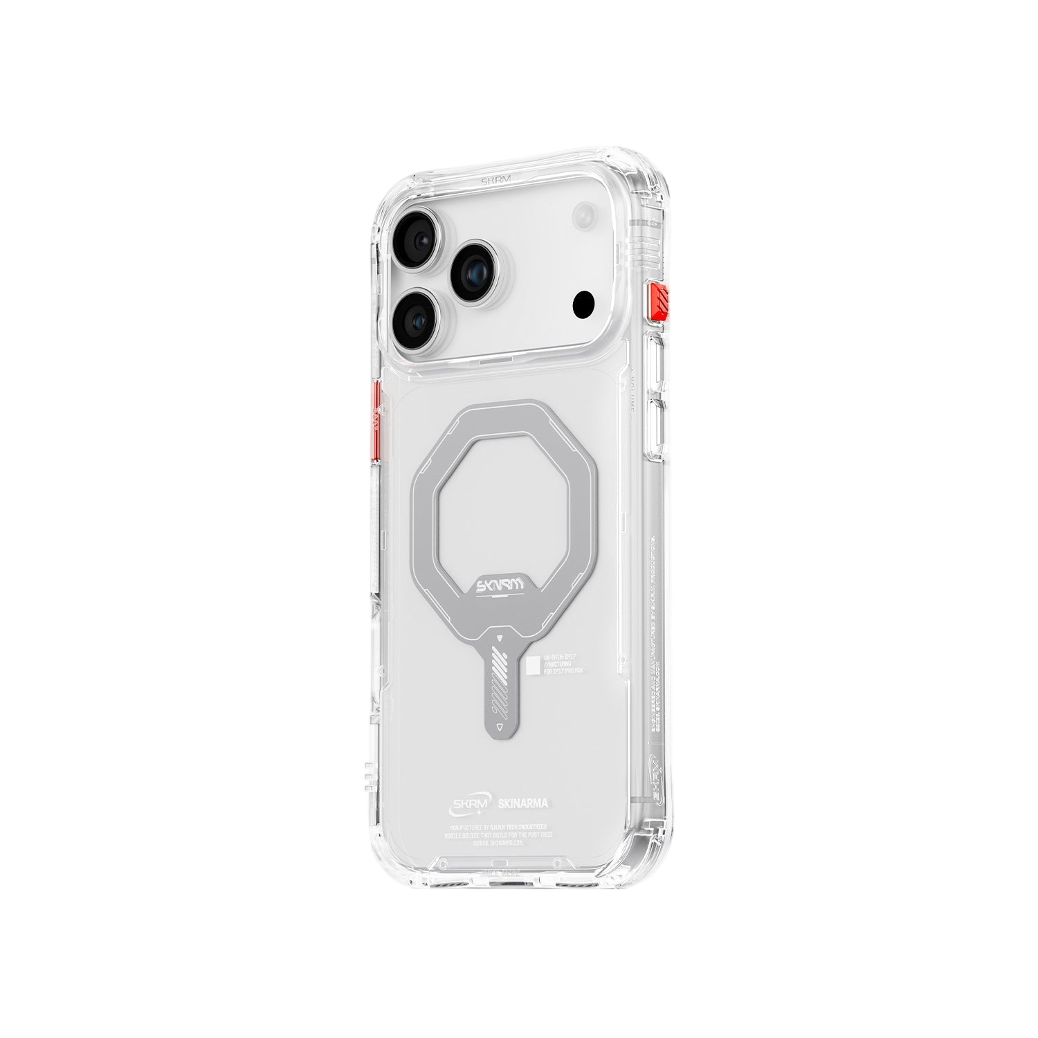 Skinarma Saido Mag-Charge Clear Case for iPhone 17 Pro Max - Clear 