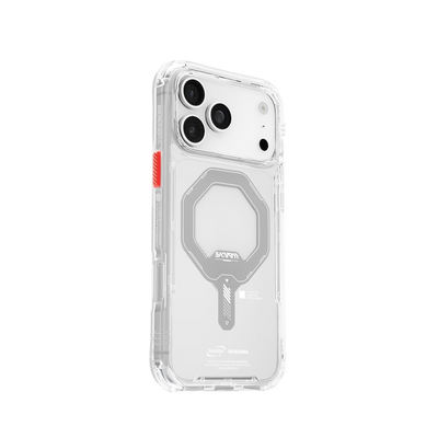 Skinarma Saido Mag-Charge Clear Case for iPhone 17 Pro Max - Clear 