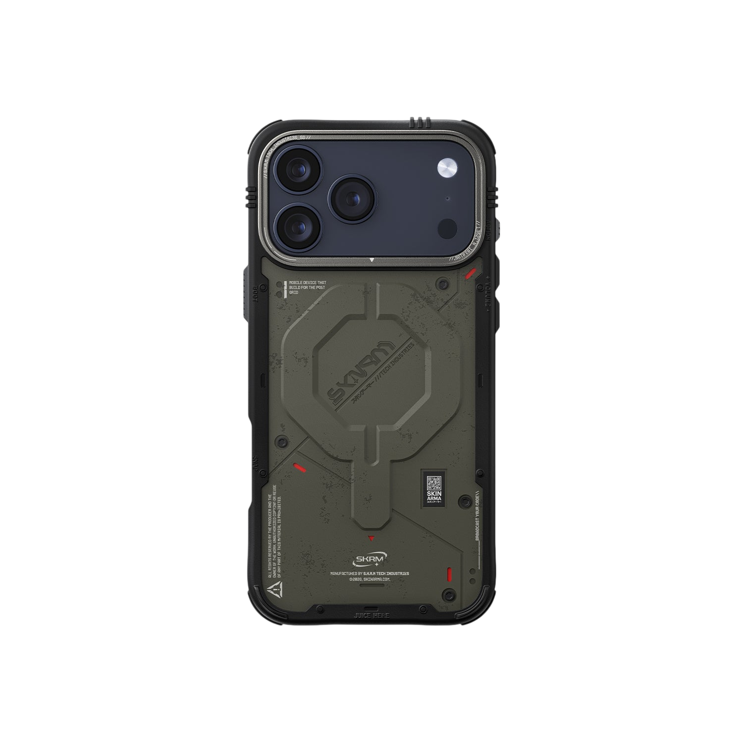 Skinarma Vigor Mag-Charge Case for iPhone 17 Pro Max - Forest 