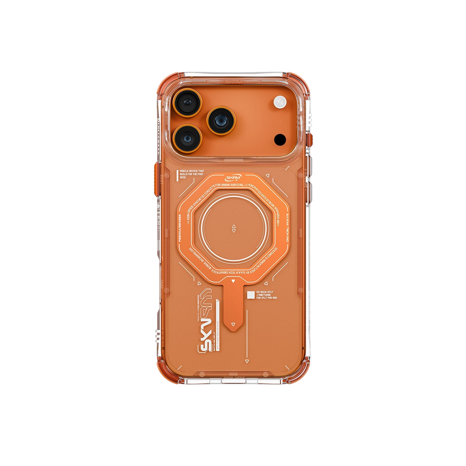 Skinarma Magma Mag-Charge Case for iPhone 17 Pro Max - Orange 