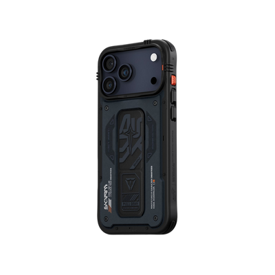 Skinarma Aegis Mag-Charge Grip-Stand Case for iPhone 17 Pro Max - Navy 