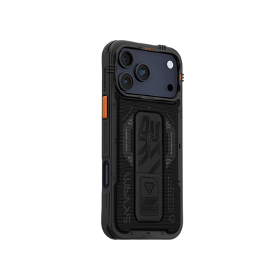 Skinarma Phantom Mag-Charge Grip-Stand Case for iPhone 17 Pro Max - Black 