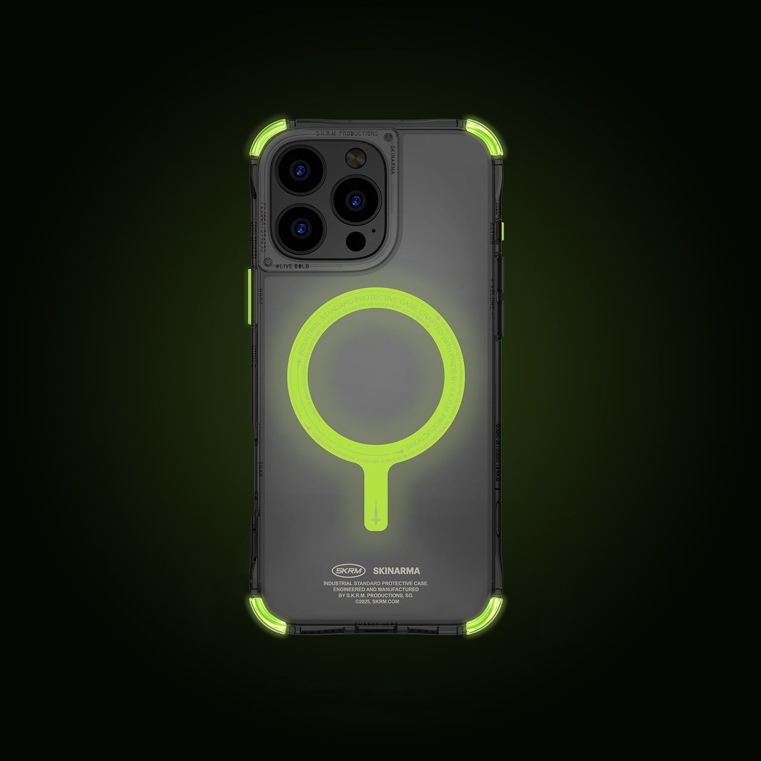 Skinarma SAIDO NITEGLOW Mag-Charge Case for iPhone 16 Pro Max