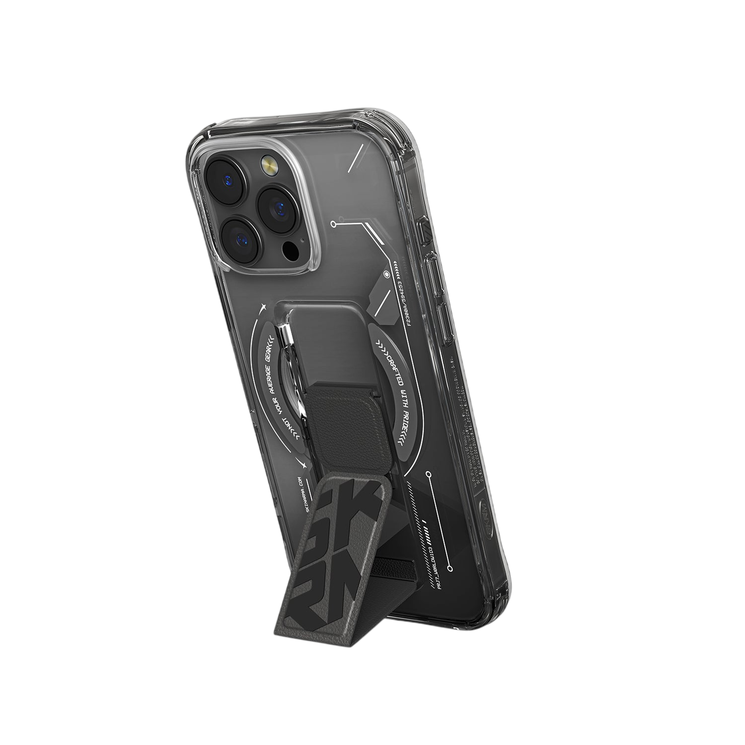 Skinarma HELIO Mag-Charge Case with Grip-Stand for iPhone 16 Pro