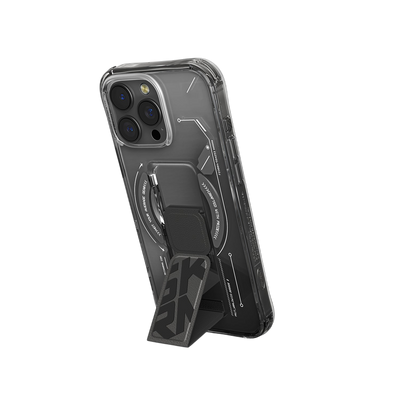 Skinarma HELIO Mag-Charge Case with Grip-Stand for iPhone 16 Pro