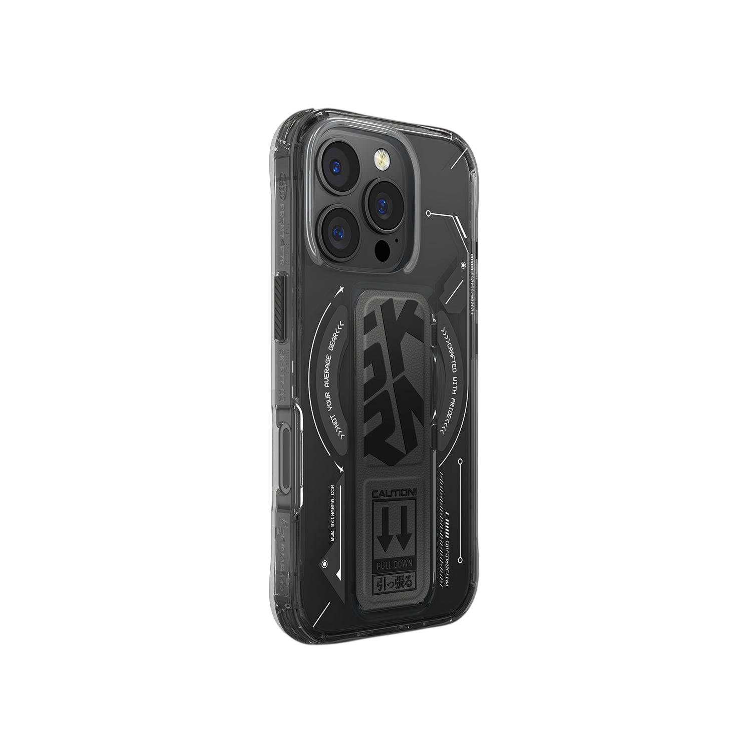 Skinarma HELIO Mag-Charge Case with Grip-Stand for iPhone 16 Pro