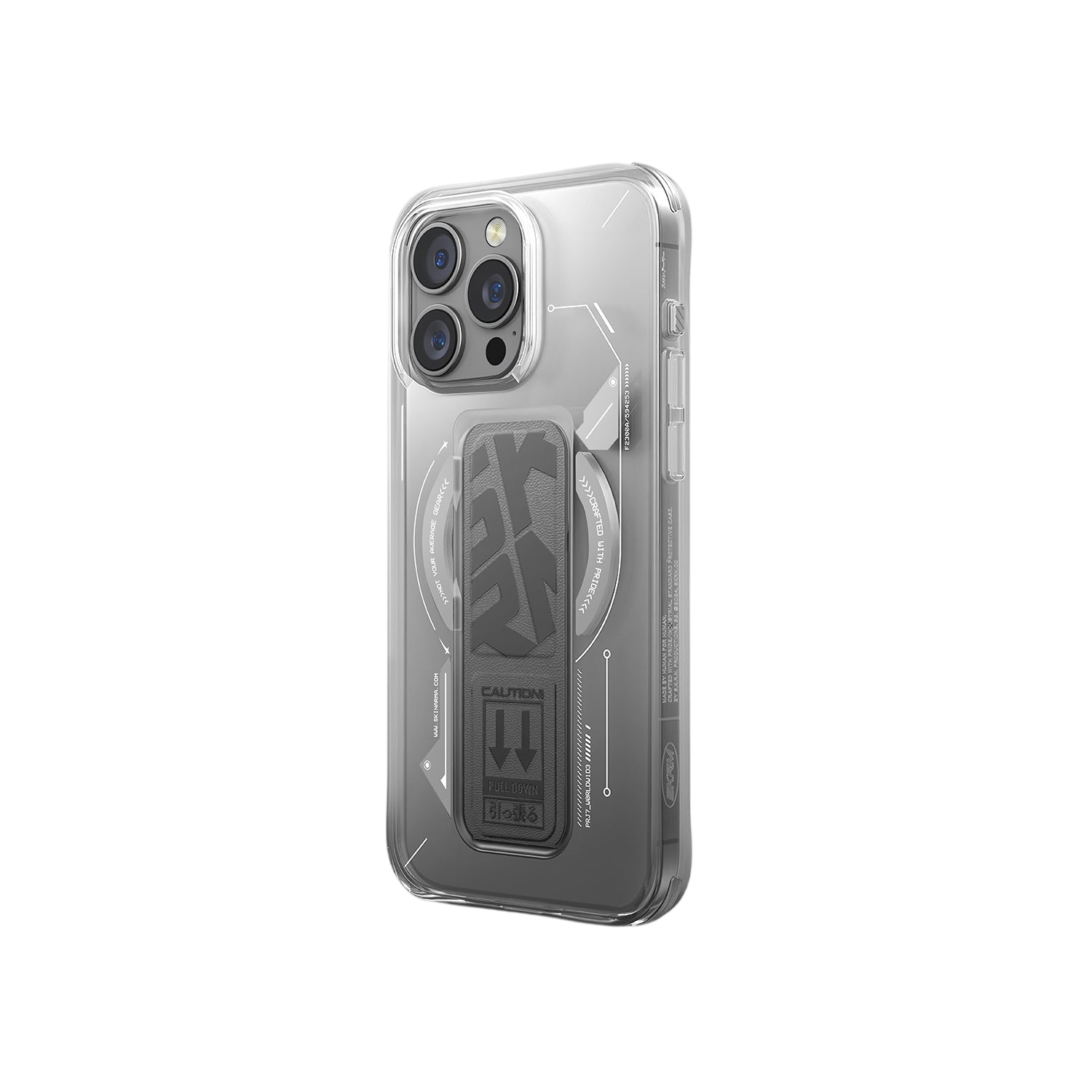 Skinarma HELIO Mag-Charge Case with Grip-Stand for iPhone 16 Pro