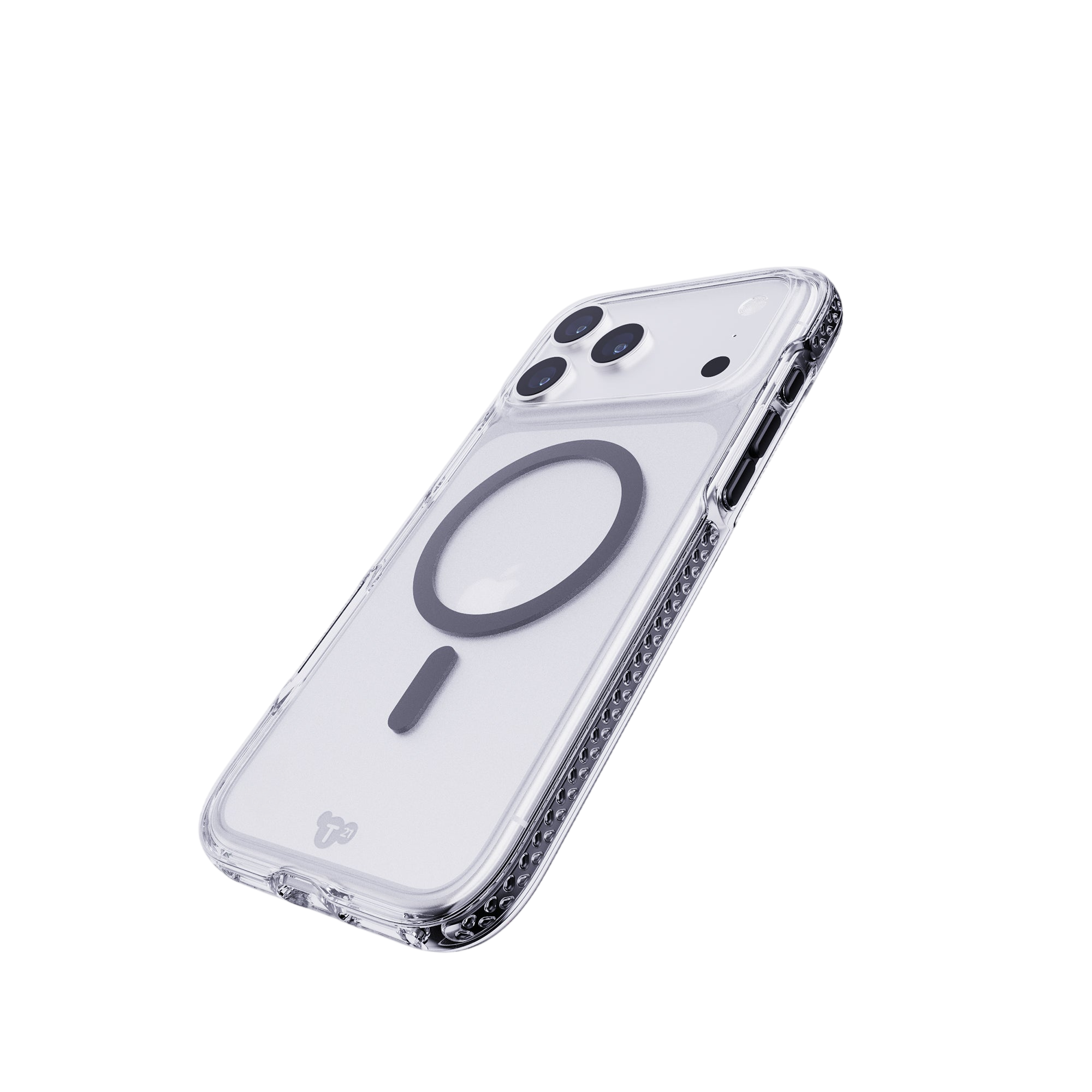 تقنية 21 إيفو كريستال ماغسيف - غلاف آبل آيفون 17 برو ماكس - أسود