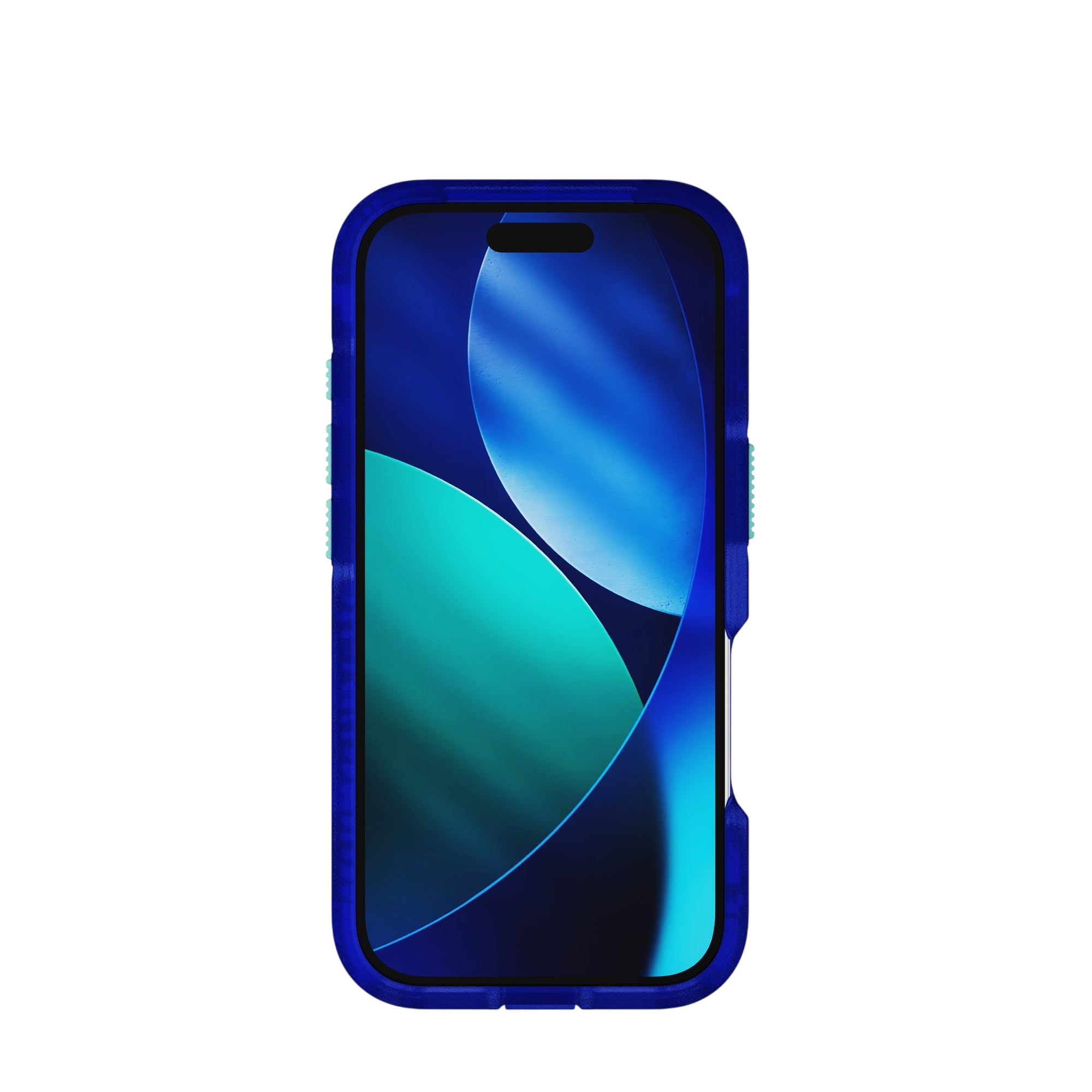غلاف Tech21 EvoPro MagSafe لهاتف iPhone 17 Pro Max - أزرق كهربائي/نعناع هلامي