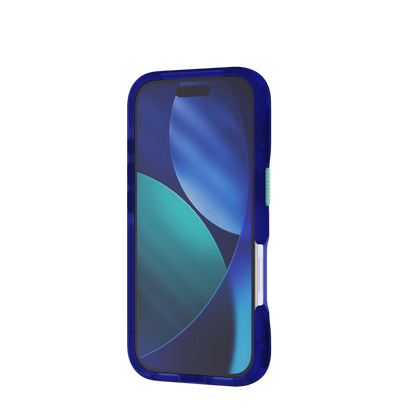 غلاف Tech21 EvoPro MagSafe لهاتف iPhone 17 Pro Max - أزرق كهربائي/نعناع هلامي