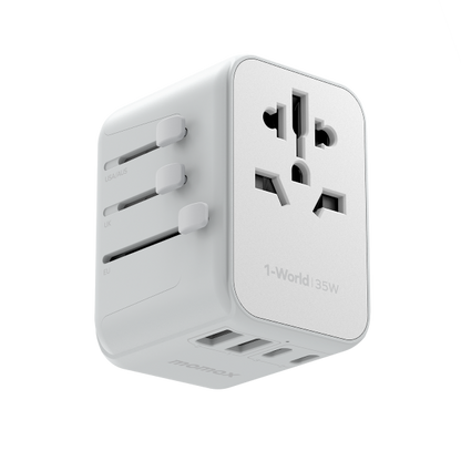 Momamx 1-World 5-Port Travel Charger 35W