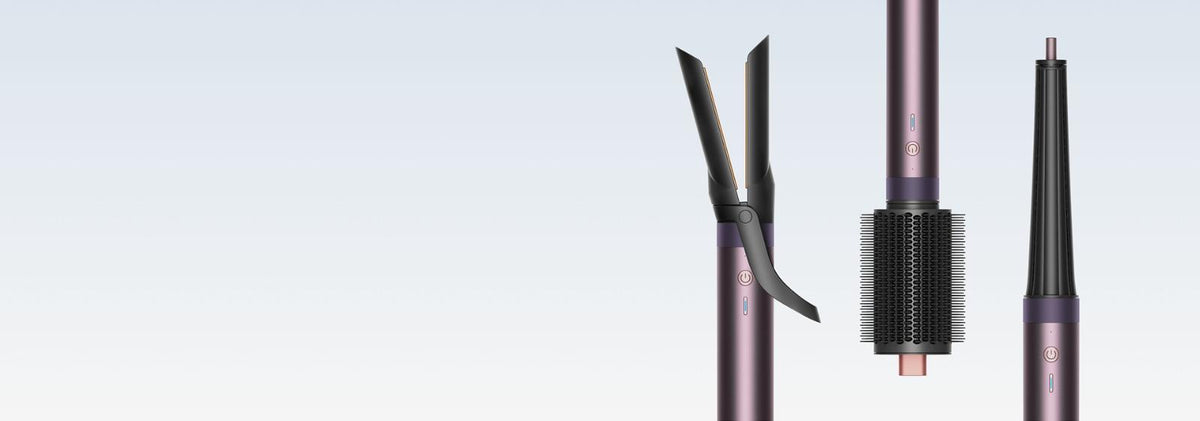 Dyson Airwrap Co-anda2x HS09 Jasper Plum - attachments close-up 