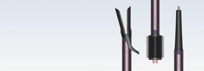 Dyson Airwrap Co-anda2x HS09 Jasper Plum - attachments close-up 
