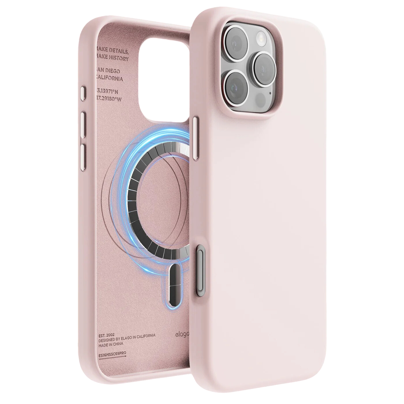 جراب Elago MagSafe من السيليكون لهاتف iPhone 16 Pro Max