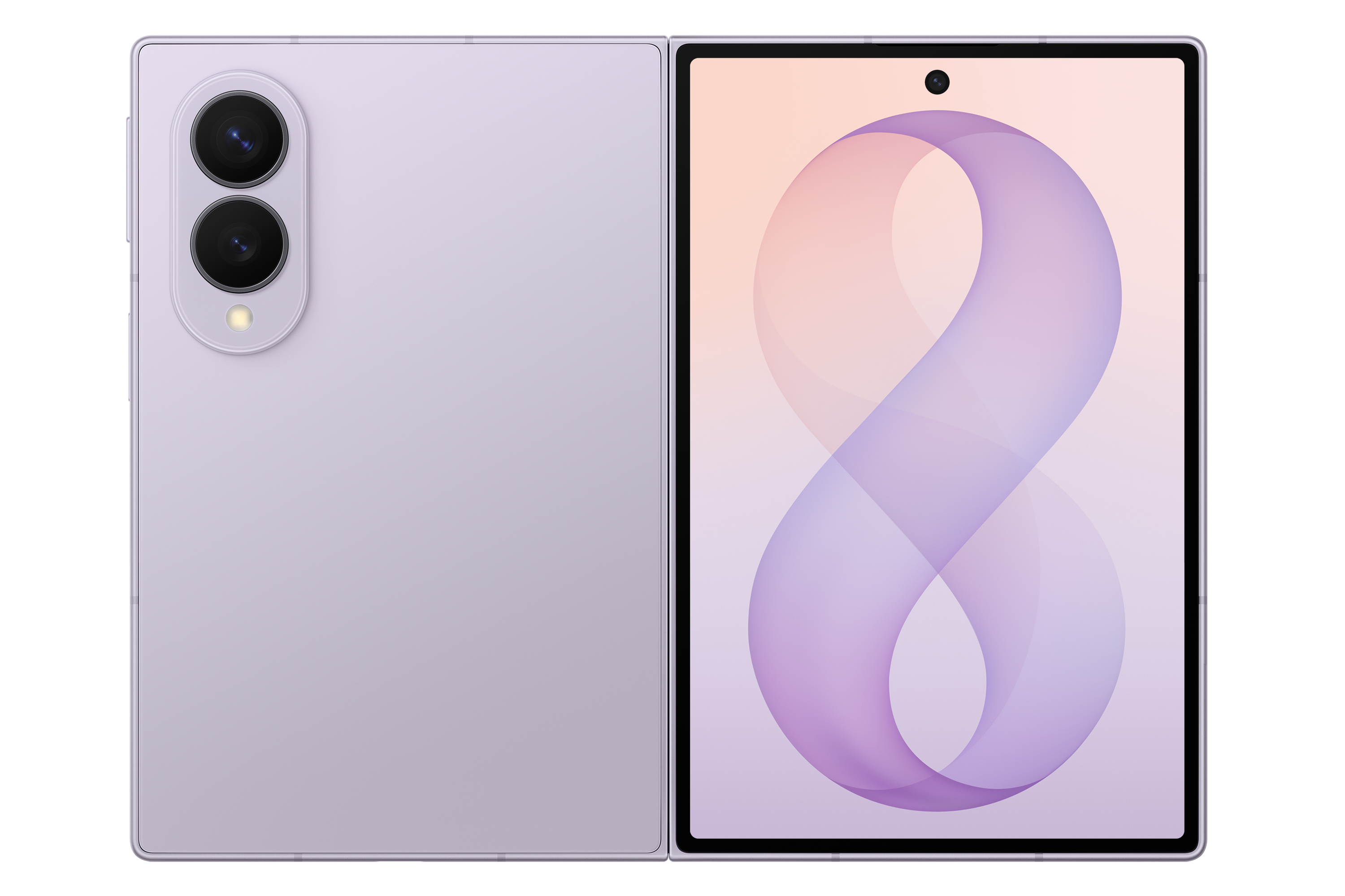 Samsung Galaxy Z Fold8 with one year UAE warranty (TRA) - Lavender 
