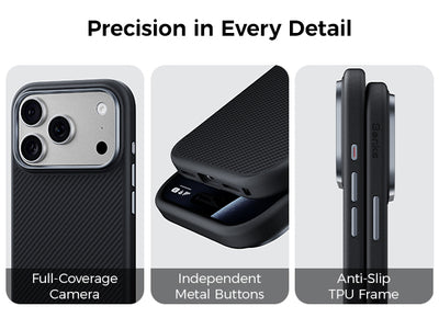 Benks 600D Pro Case built with Kevlar® for iPhone 18 Pro / 18 Pro Max - features