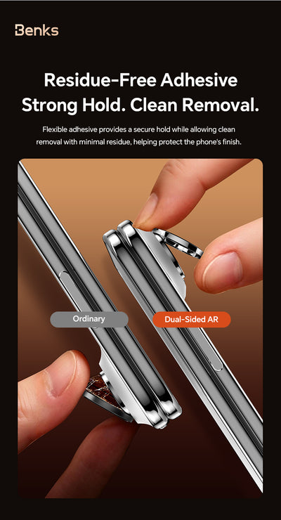 Benks OmniWarrior AR Lens Protector for iPhone Duo - Metal AR lens protector features