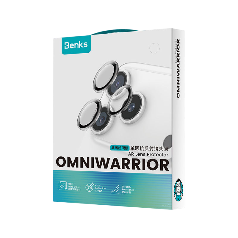 Benks OmniWarrior AR Lens Protector for iPhone Duo - Retail packaging