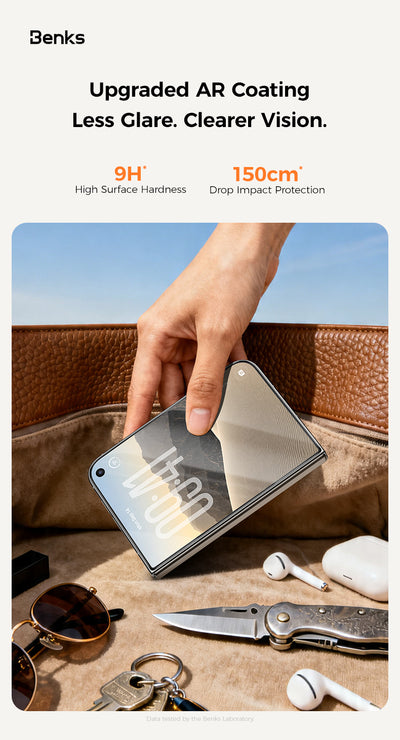 Benks OmniWarrior Screen Protector for iPhone Duo - HD Glass AR coating
