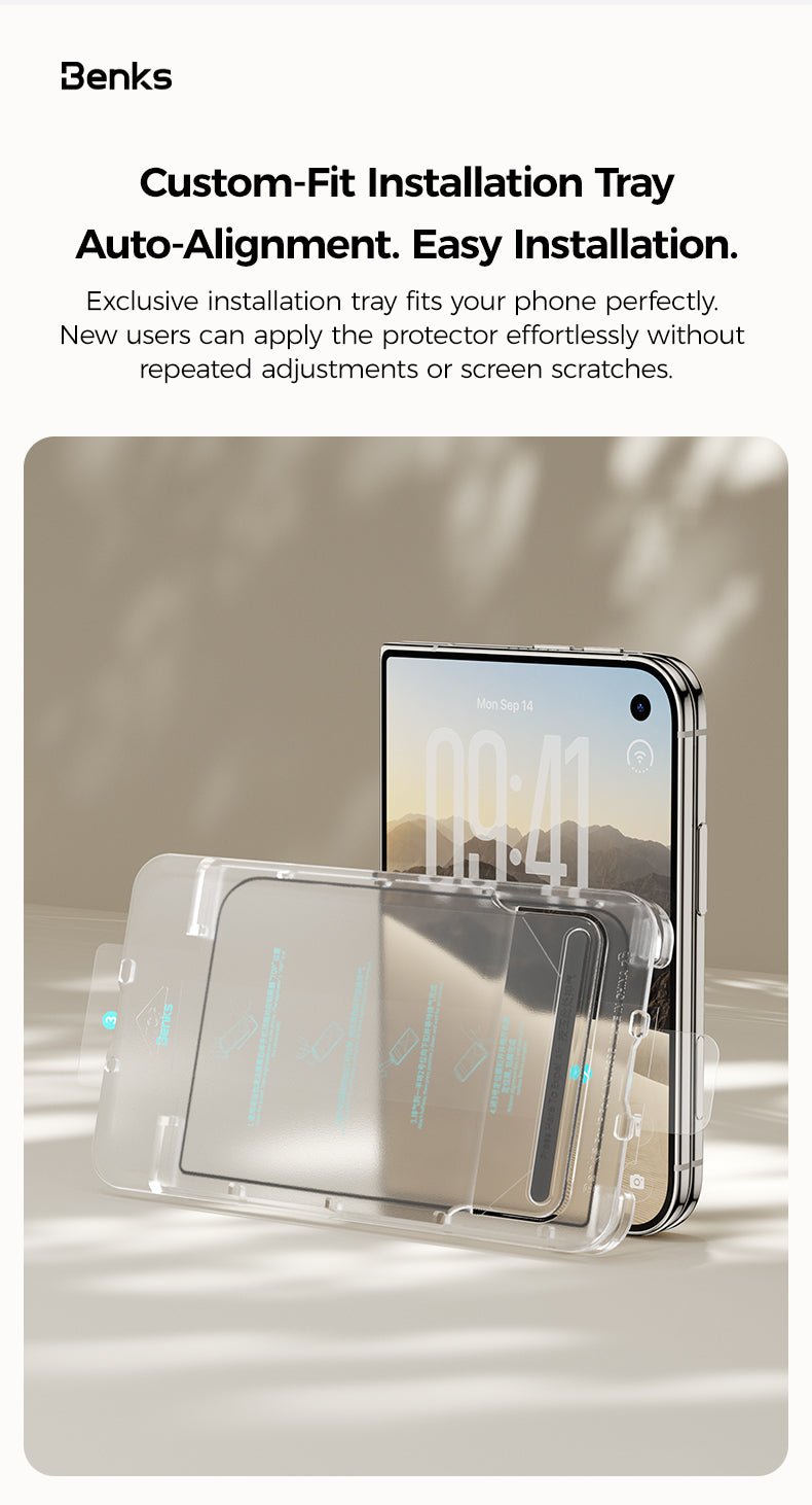 Benks OmniWarrior Screen Protector for iPhone Duo - features