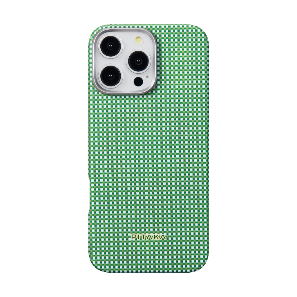 Pitaka Ultra-Slim Case for iPhone 16 Pro Max Forrest Green