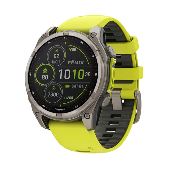 Fenix 8 47mm Solar Amp Yellow
