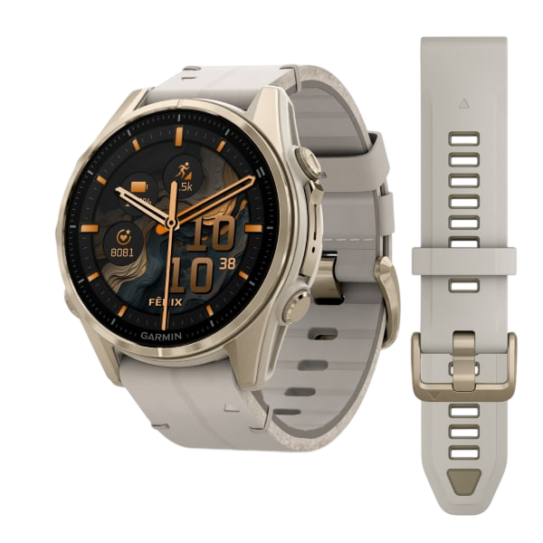Fenix 8 43mm Soft Gold