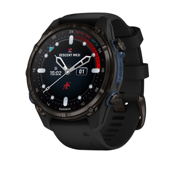 Garmin Descent Mk3i 43mm Dive Computer - Carbon Gray DLC Titanium / Black #color_carbon-gray-dlc-titanium-black