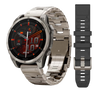 Bare Titanium (Bracelet + Silicone)