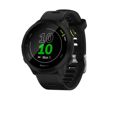 Garmin Forerunner 55 GPS Running Smartwatch - Black (010-02562-14)