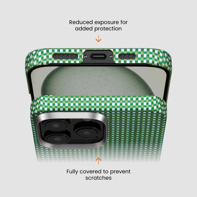 Pitaka Ultra-Slim Case for iPhone 16 Pro Max Forrest Green