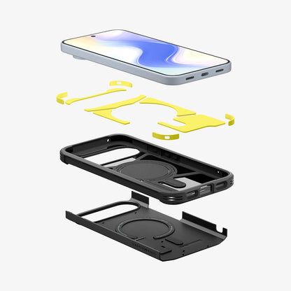 غلاف سبجن توغ أرمور AI (ماج فيت) لجوجل بيكسل 10 برو XL / 10 برو / 10 مع بيكسل سناب