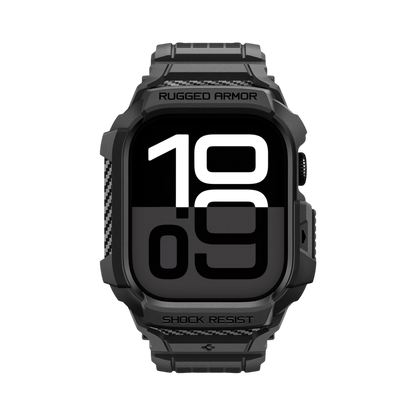 حافظة سبجن روجيد أرمور برو 2 + حزام لساعات أبل ووتش سيريز 11 / 10 46مم