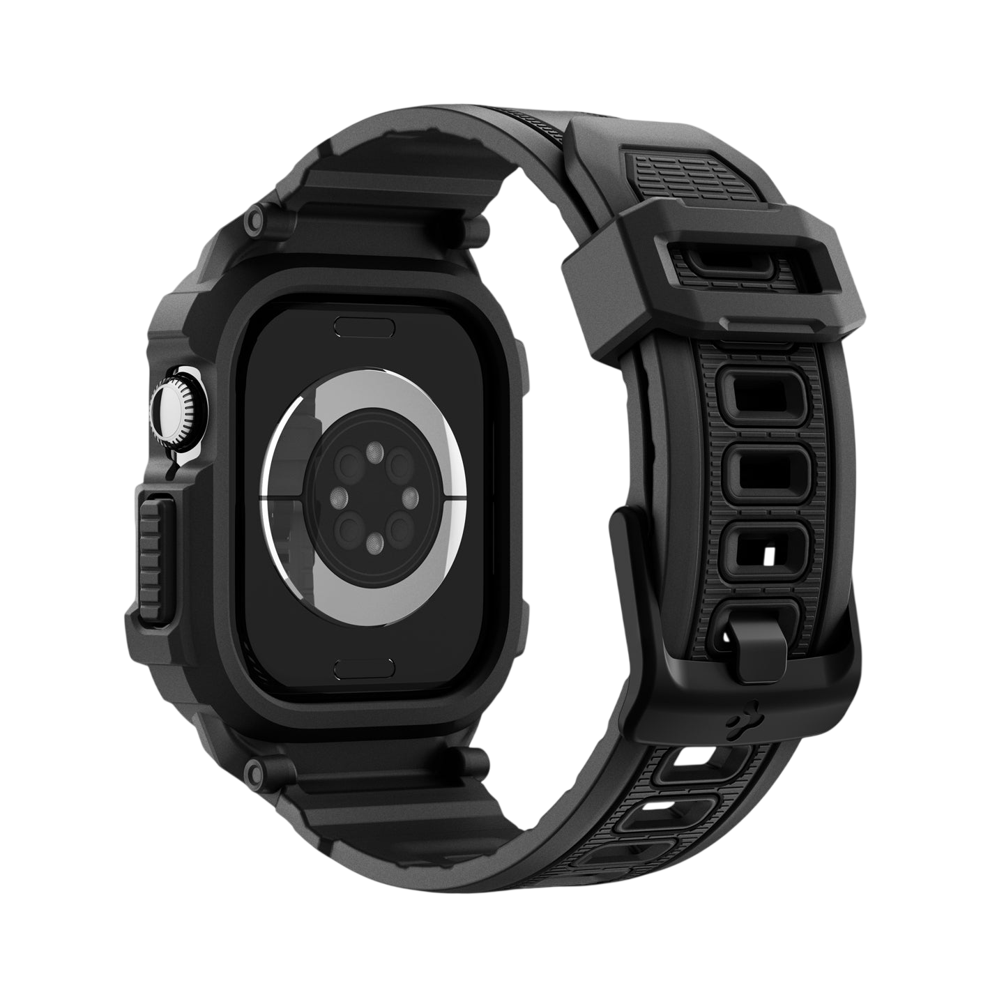 حافظة سبجن روجيد أرمور برو 2 + حزام لساعات أبل ووتش سيريز 11 / 10 46مم