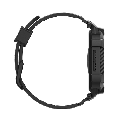 حافظة سبجن روجيد أرمور برو 2 + حزام لساعات أبل ووتش سيريز 11 / 10 46مم