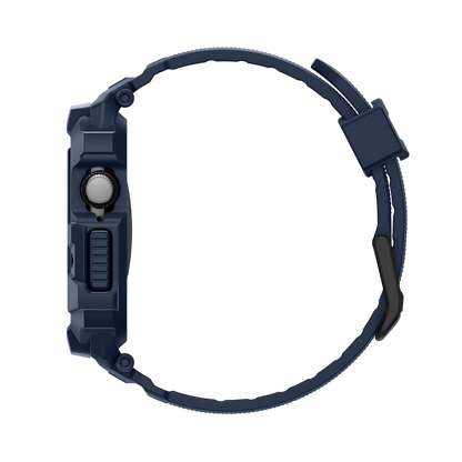 حافظة سبجن روجيد أرمور برو 2 + حزام لساعات أبل ووتش سيريز 11 / 10 46مم