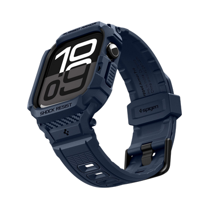 حافظة سبجن روجيد أرمور برو 2 + حزام لساعات أبل ووتش سيريز 11 / 10 46مم