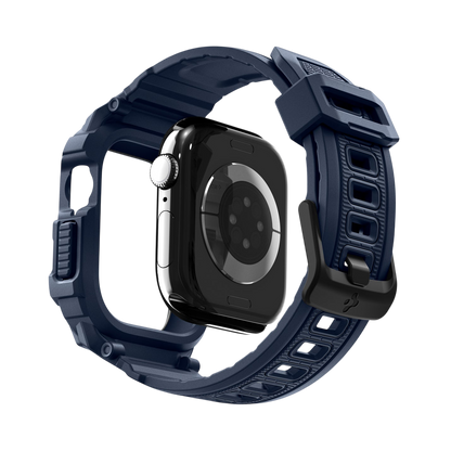 حافظة سبجن روجيد أرمور برو 2 + حزام لساعات أبل ووتش سيريز 11 / 10 46مم